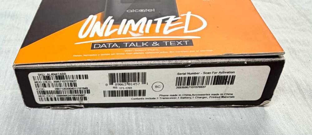 Alcatel Go Flip 4G LTE Prepaid Cell Phone for Boost Mobile